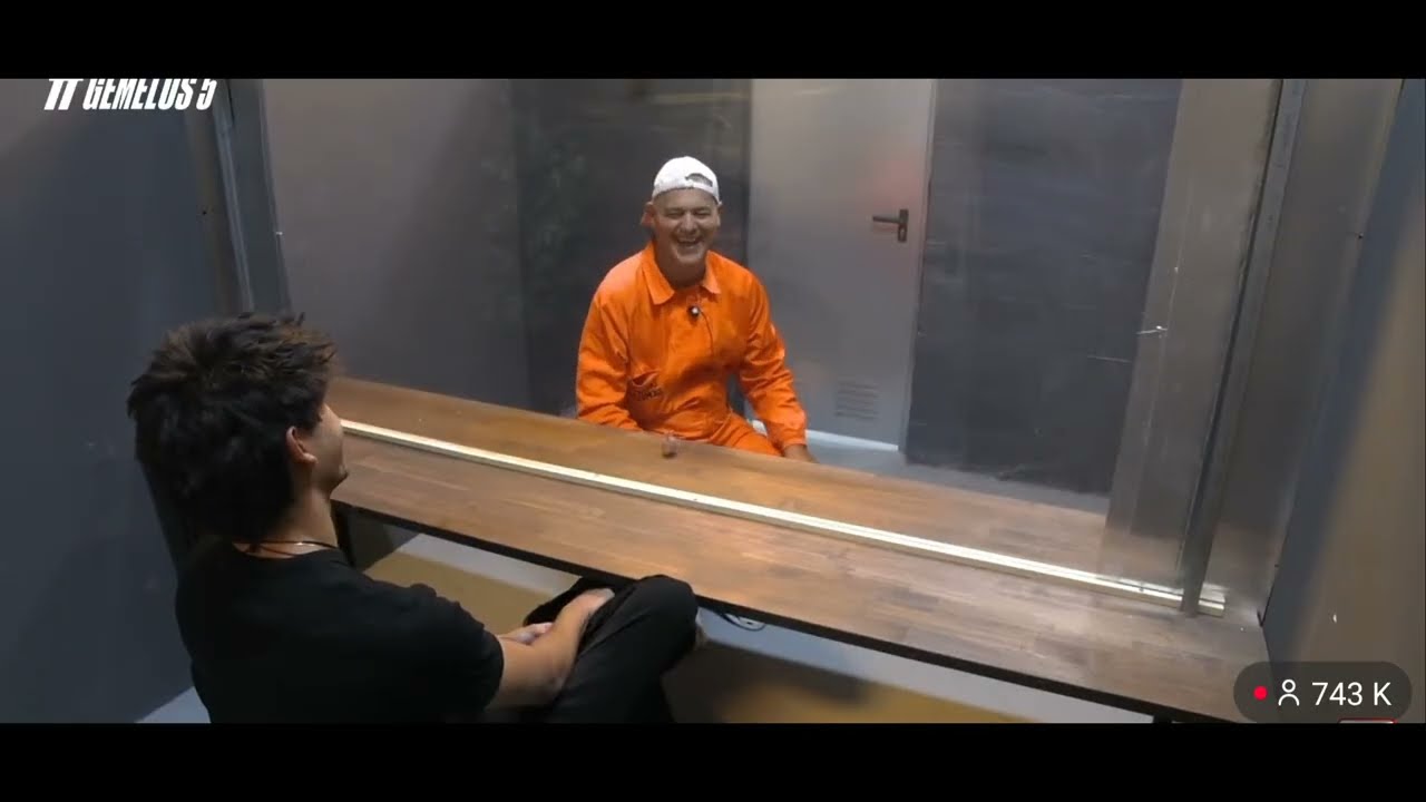 ZAPE  VIS A VIS CON FRANK CUESTA EN LA CÁRCEL DE LOS GEMELOS 