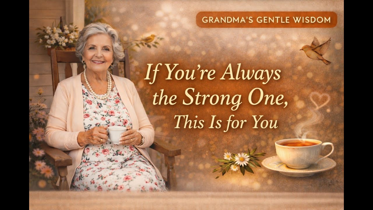 If You’re Always the Strong One, This Is for You | Grandma Pearl’s Gentle Wisdom