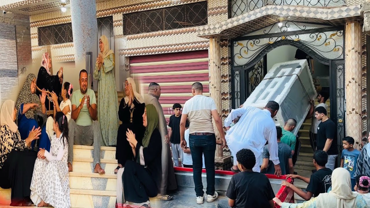 يافرحه ياقلبى ياولاد💃  واخير مطبخ عروستنا وصل والفرحه دخلت بيتى واخير بنتى حبيبتى هتيجى وتنور حياتى