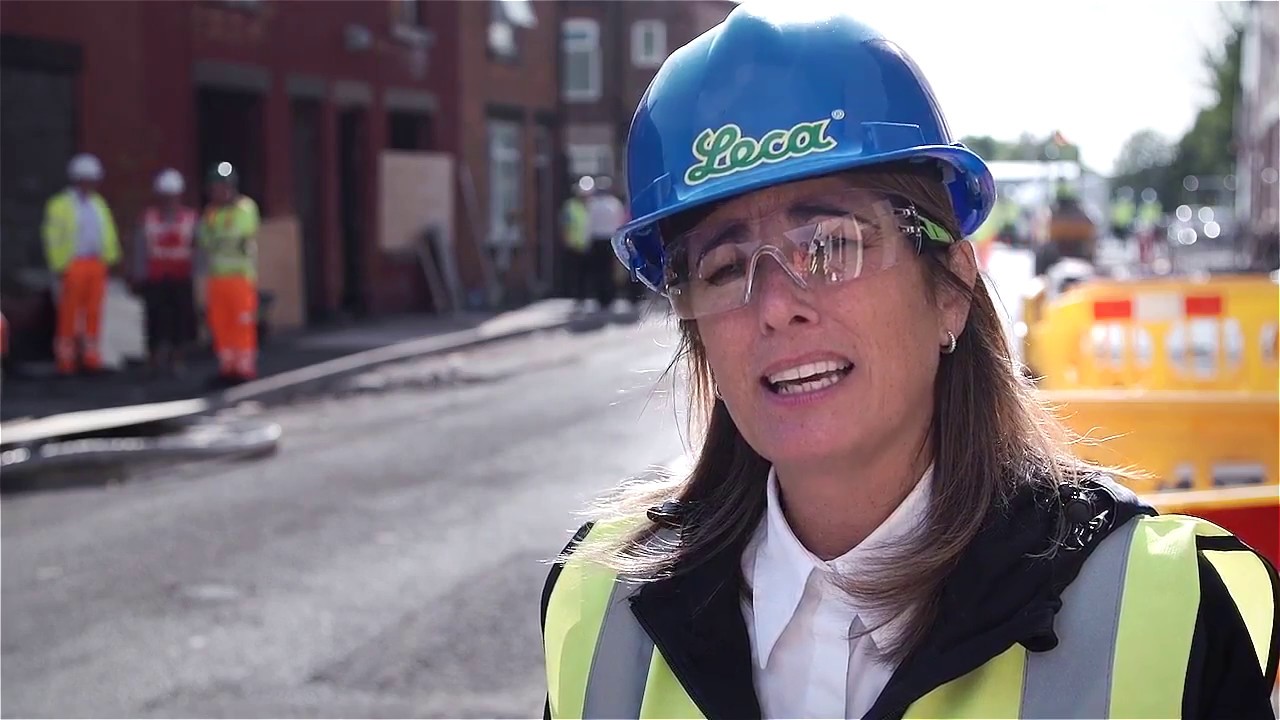 Leca&reg; Insulation Fill Demonstration for domestic renovation