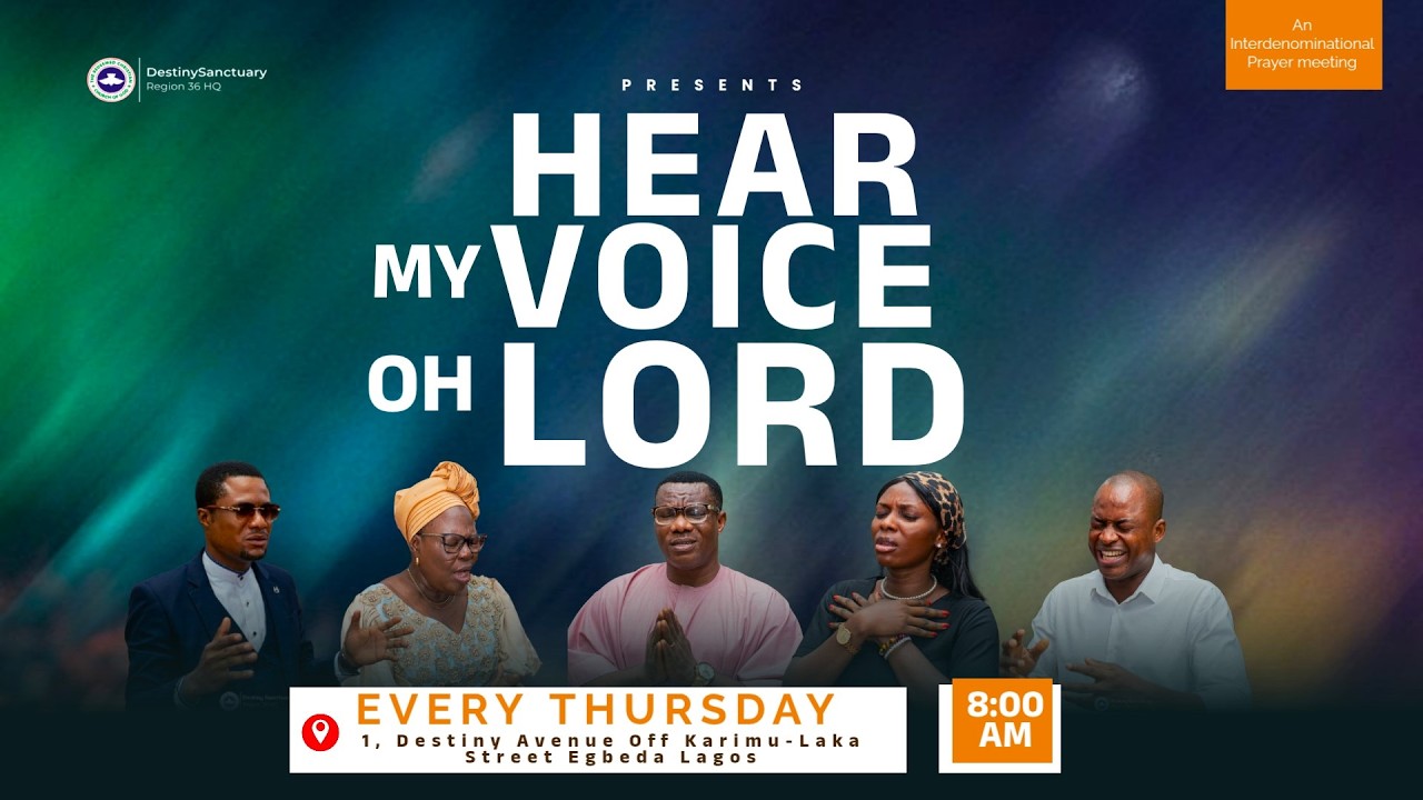 HEAR MY VOICE OH LORD 12TH MARCH 2026