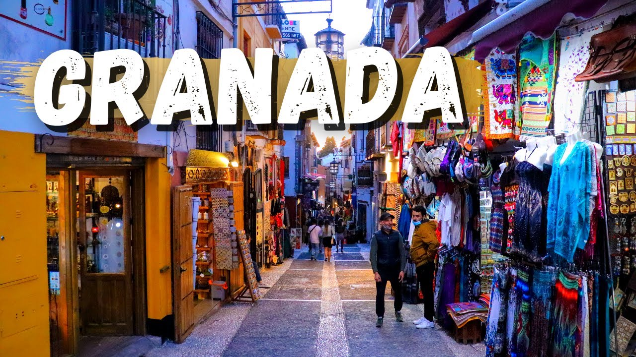 A day in Granada, Spain | Moroccan Market & Food