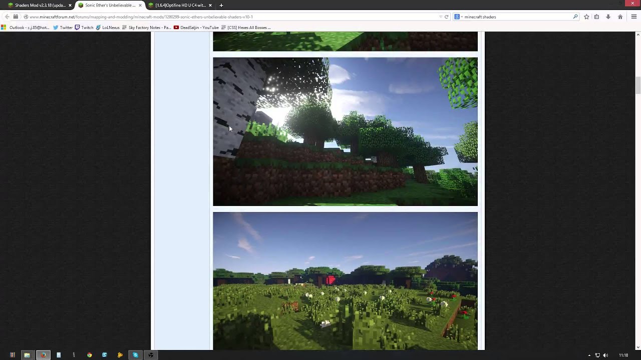 Minecraft Tutorial [German] Optifine und Shaders Für FTB und ATLauncher