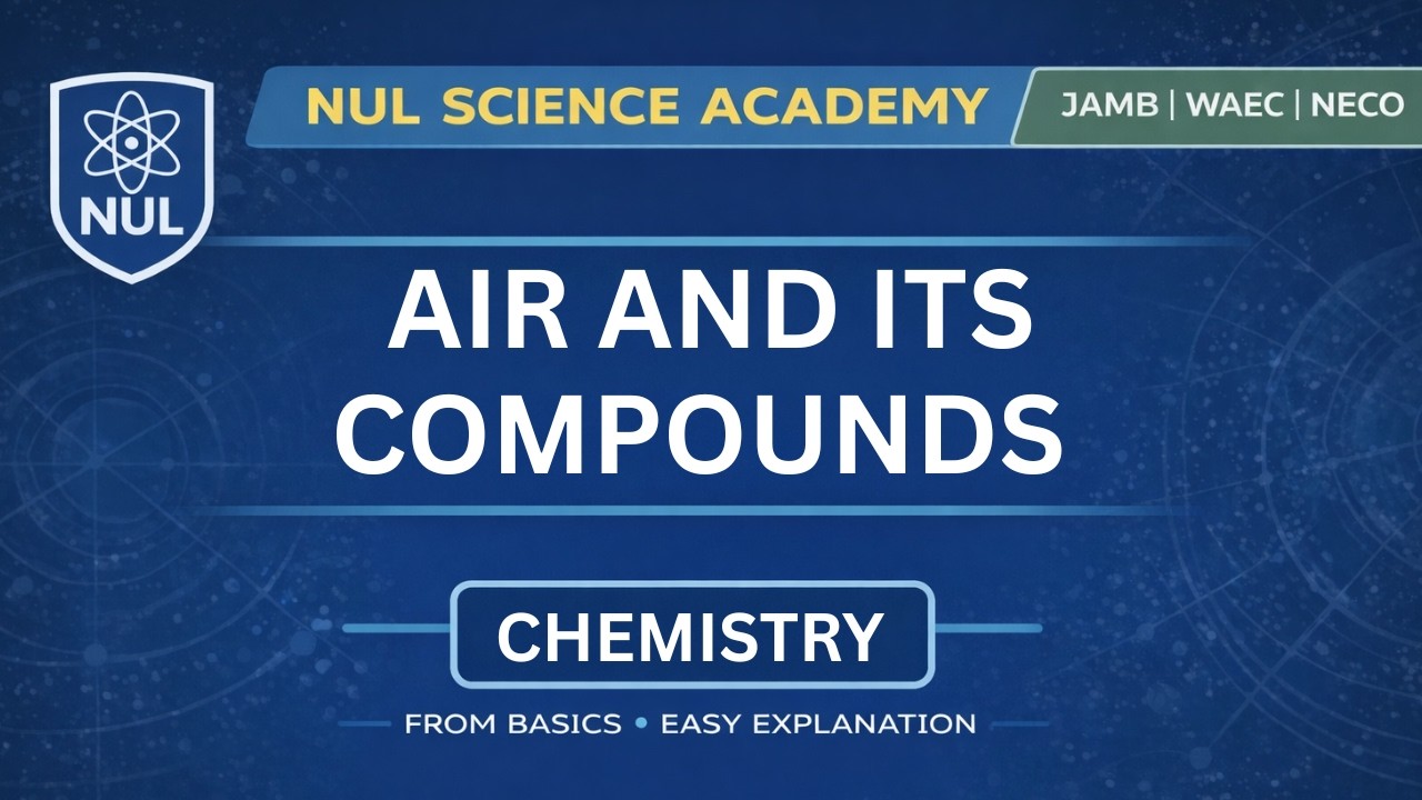 JAMB Chemistry: Air & Its Components