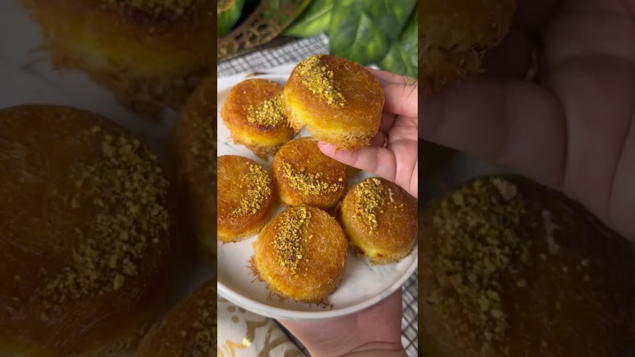 كنافة الحلواني بحشو الكاسترد  بطريقة عبقرية هتبهركم