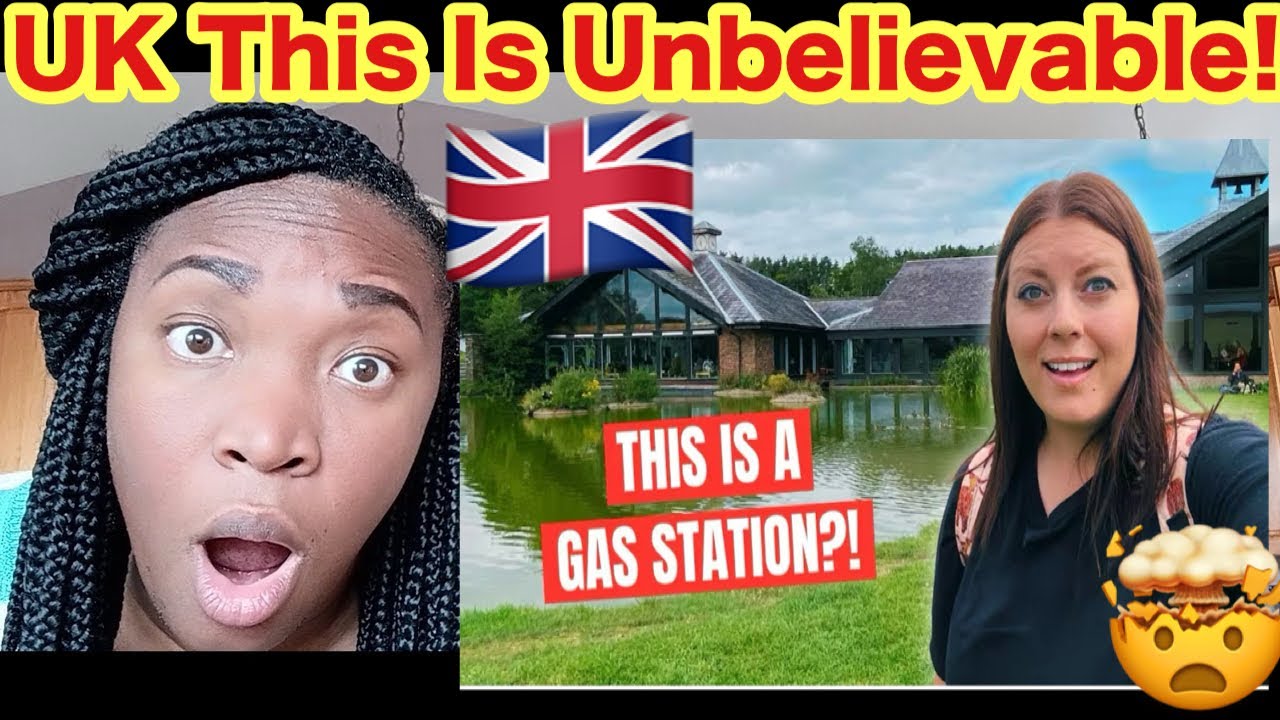 American Tries the UK's Favourite Service Station