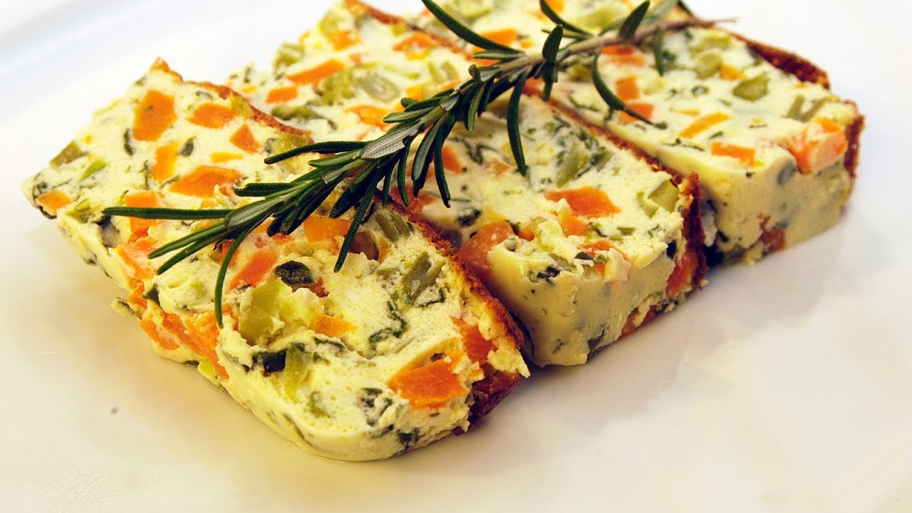 Cómo hacer Pastel de Vegetales Saludable con opción Keto
