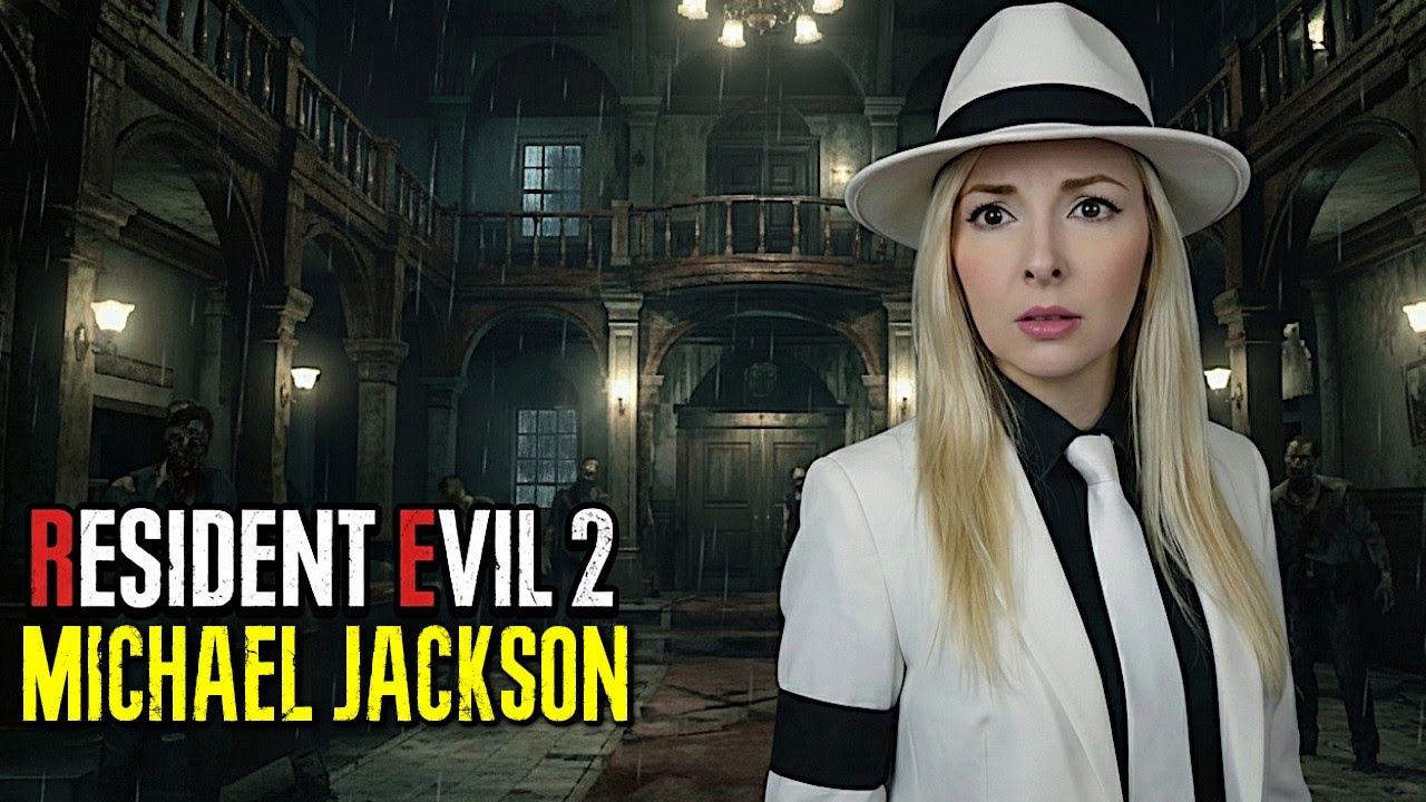 RESIDENT EVIL 2 com MICHAEL JACKSON - AO VIVO - PARTE 2
