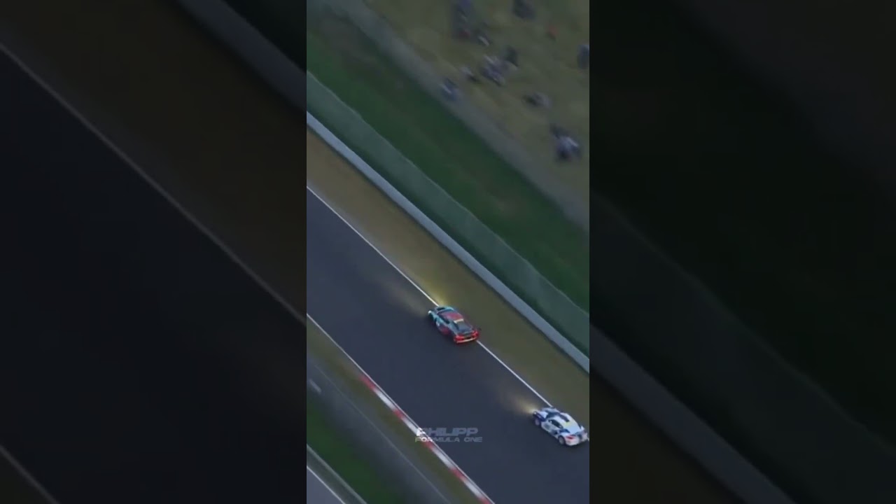DTM overtake epic squeeze German cars Racing