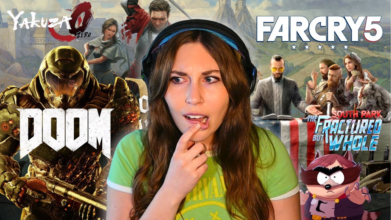 Guessing Video Game Reviews By Their Trailers (Doom, Far Cry 5, Fractured But Whole)