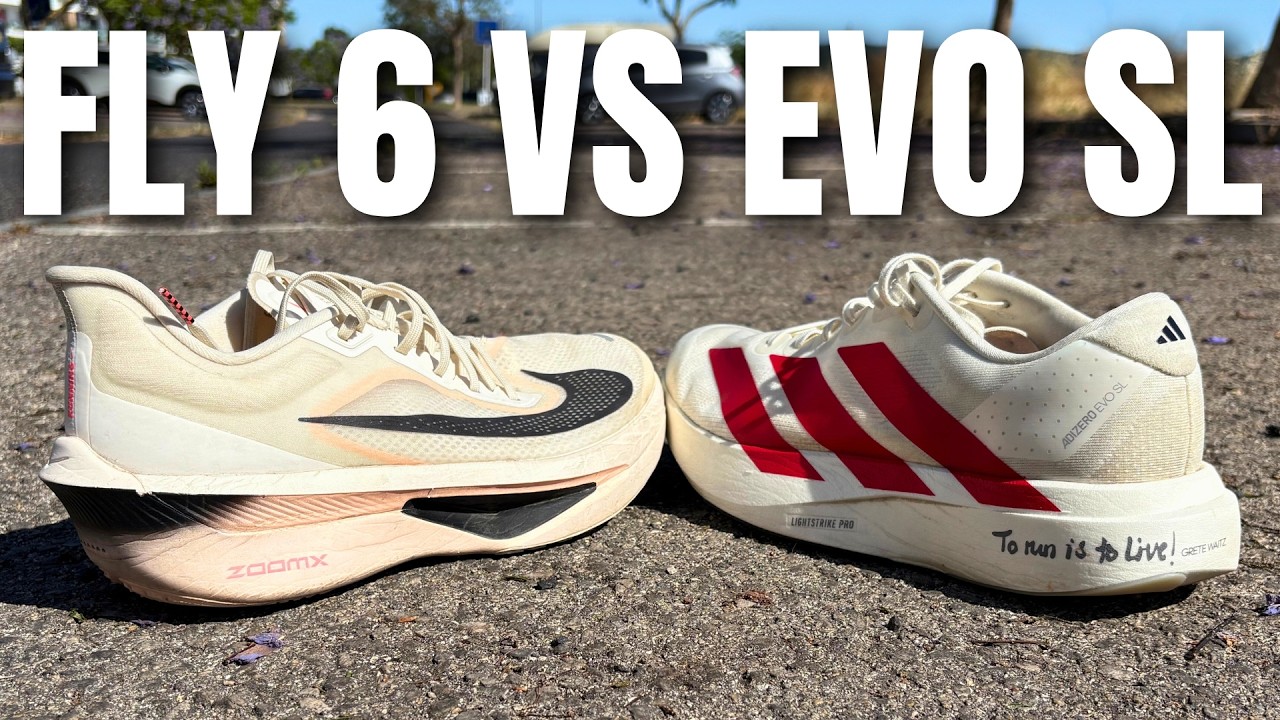Adidas Evo SL vs Nike Fly 6