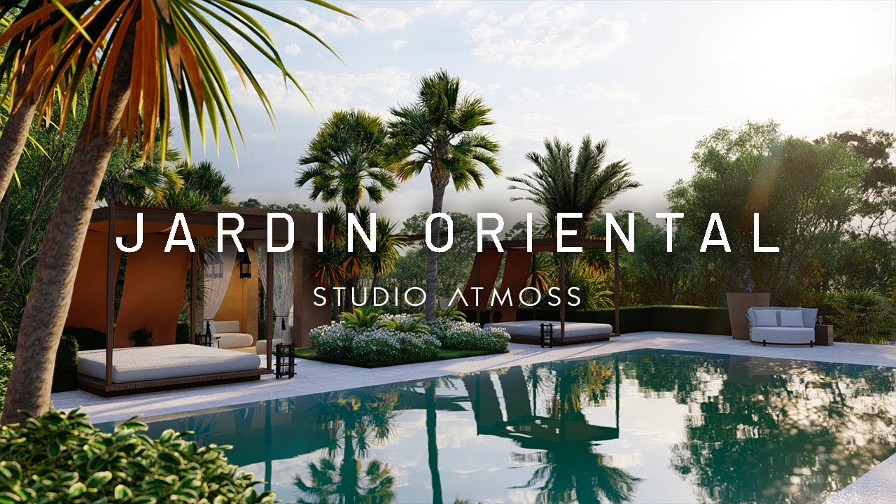 JARDIN ORIENTAL en r&eacute;gion TOULOUSAINE / STUDIO ATMOSS