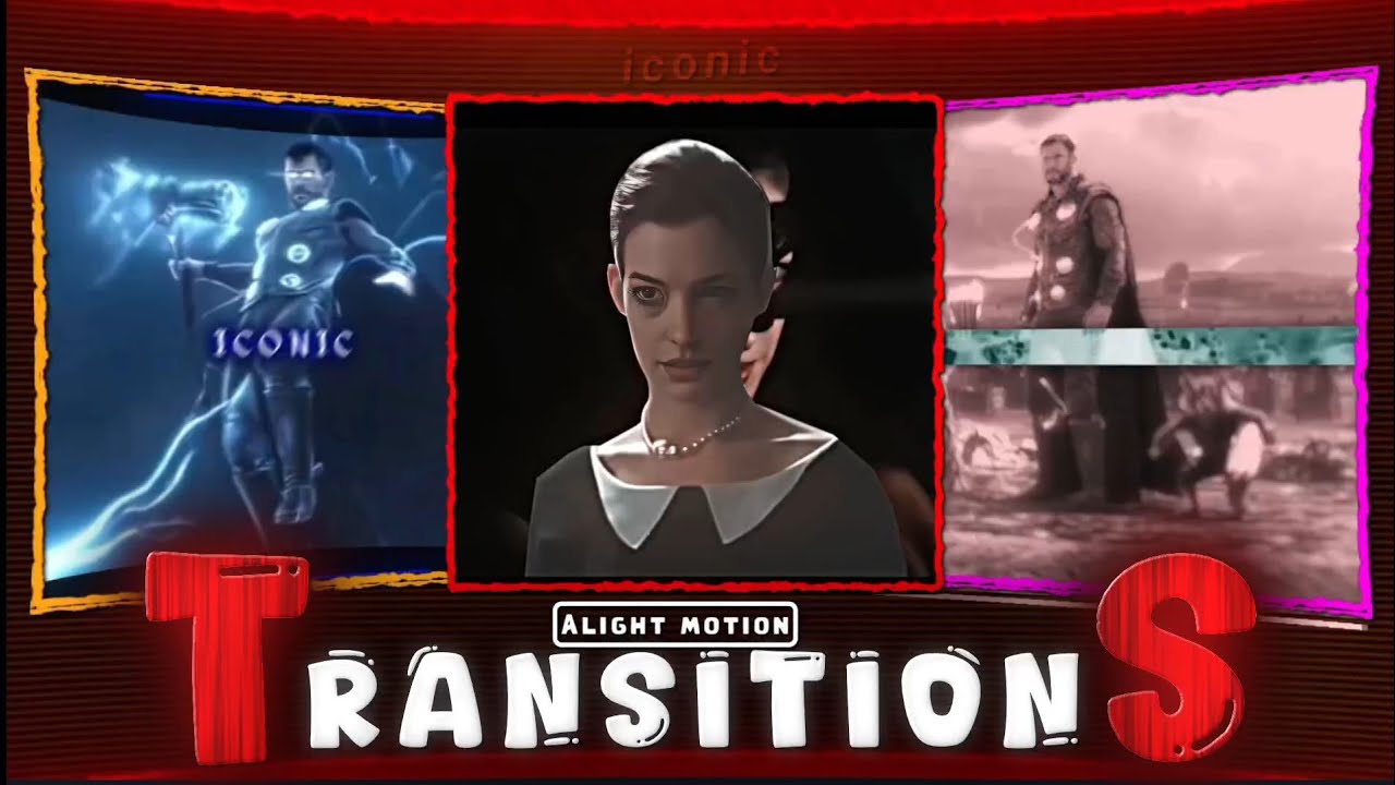 Premium TRANSITION 🔥 Pack for Alight Motion (+Preset)