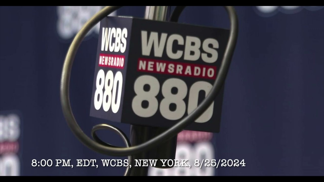 WCBS Radio 880 AM Final Night Broadcast August 25, 2024, 8PM-Midnight