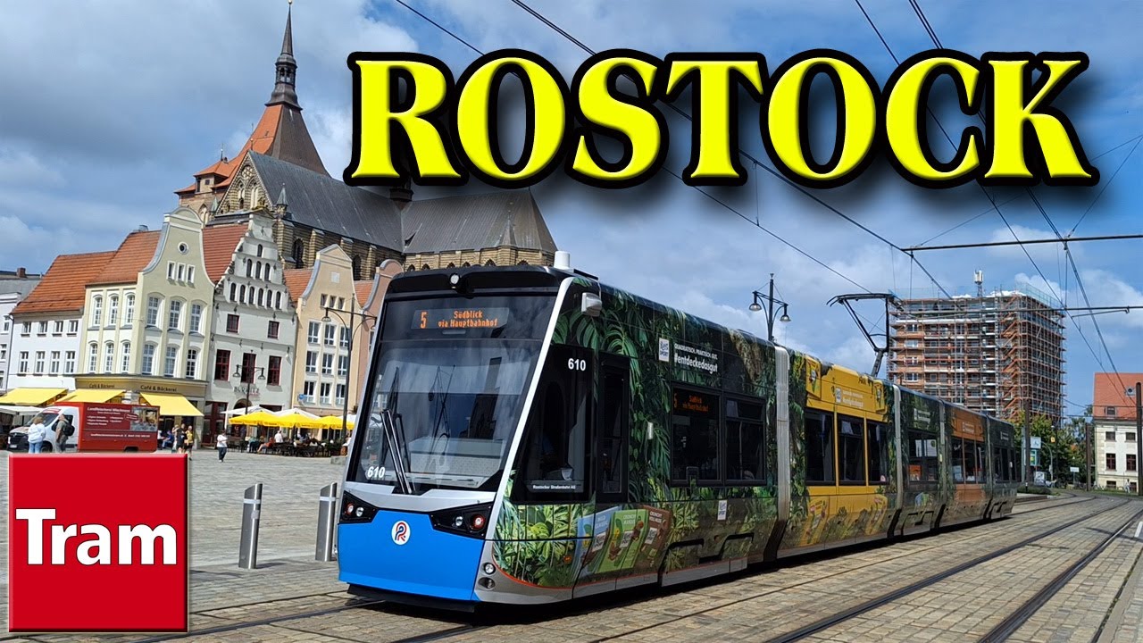 Straßenbahn in Rostock 🇩🇪