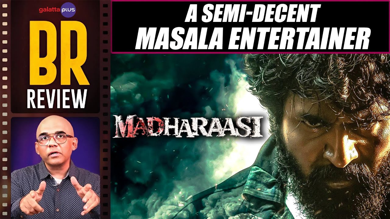 Madharaasi Movie Review By Baradwaj Rangan | Sivakarthikeyan | Rukmini | Vidyut | A.R.Murugadoss