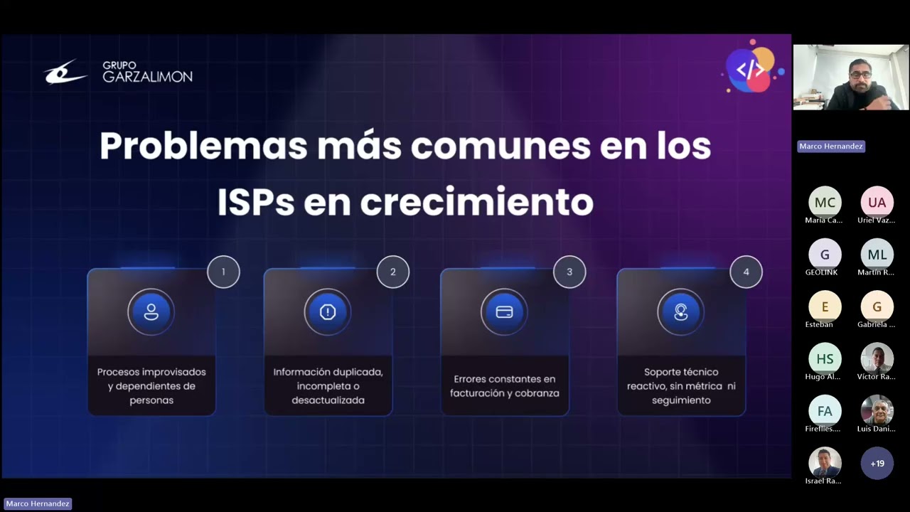 Taller virtual: Del caos al control. ¿Cómo escalar un ISP mediante gestión integral?