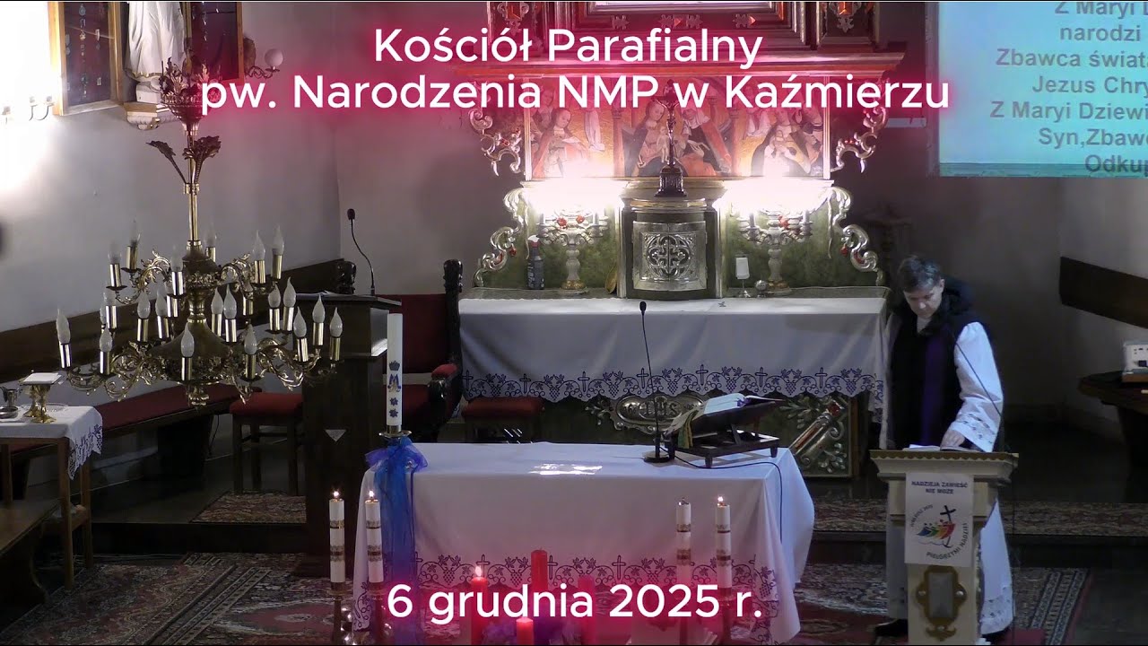 Uroczyste powitanie nowego proboszcza parafii pw. Narodzenia NMP w Kaźmierzu