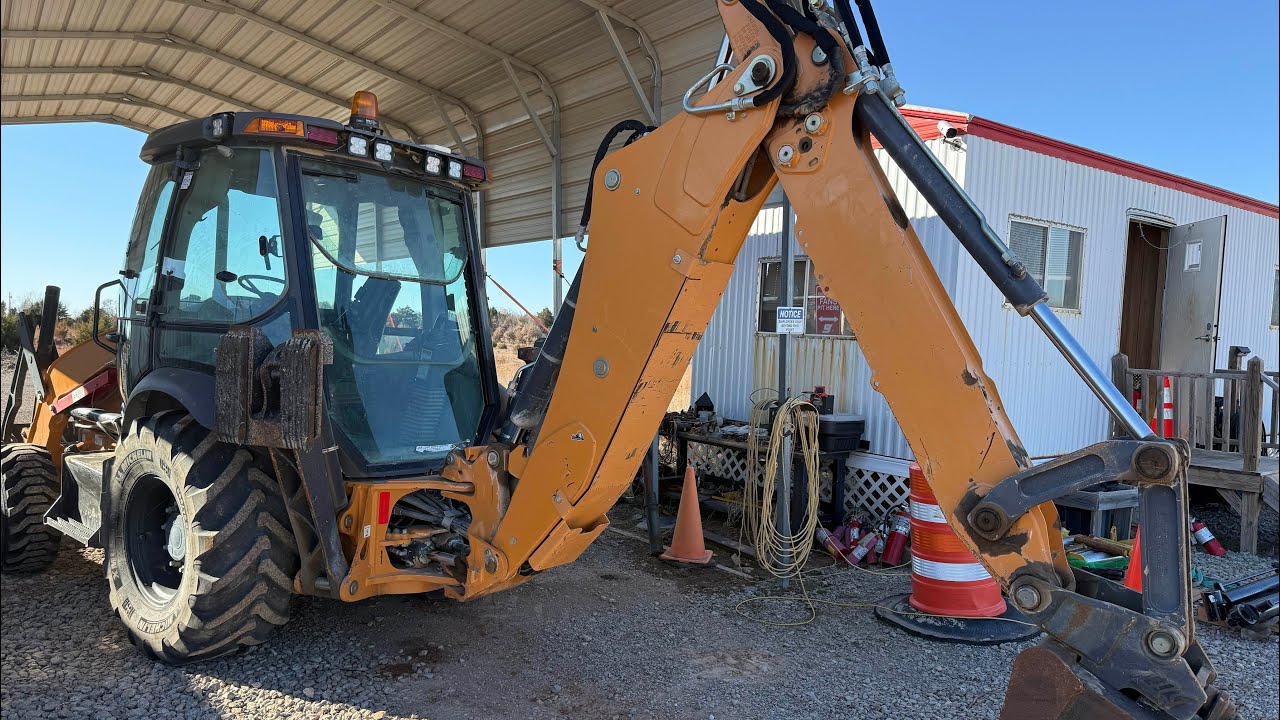 Case 580 N Backhoe Pattern Controls Switch