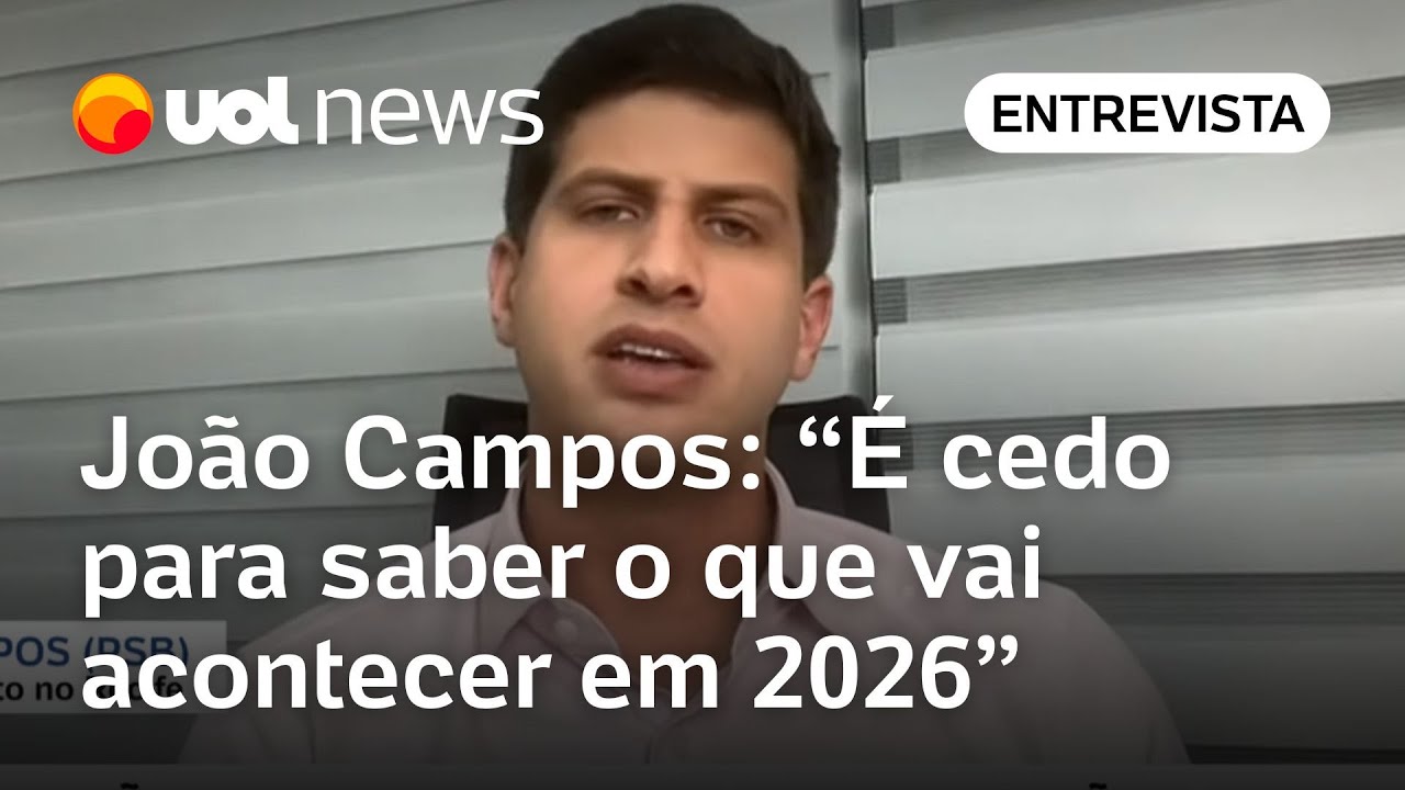 Reeleito, João Campos desvia sobre 2026 e fala em casar com Tabata: 'Está mais perto do que longe'