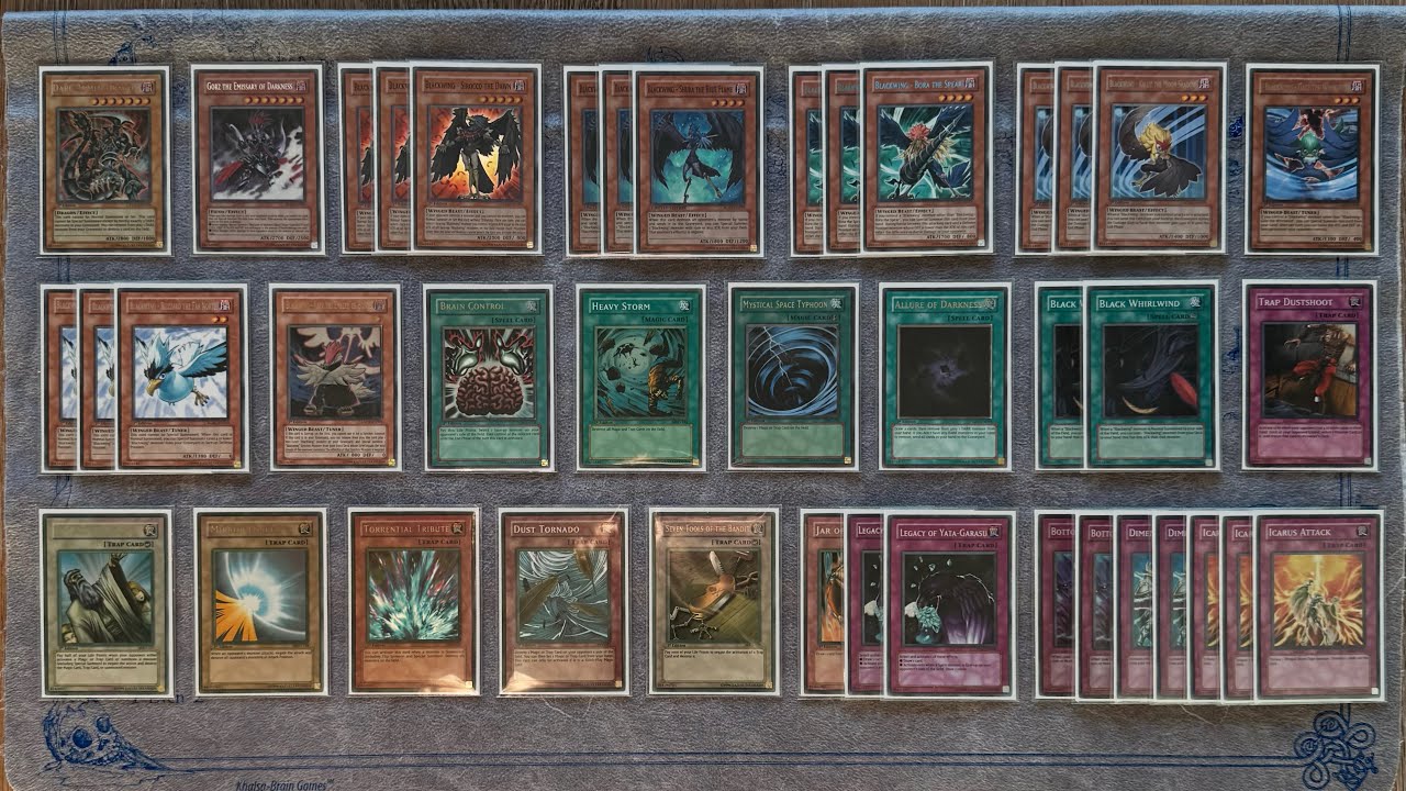 $30,000+ Yu-Gi-Oh! Edison Format | High Rarity Asian English & Euro English Blackwing Deck Showcase