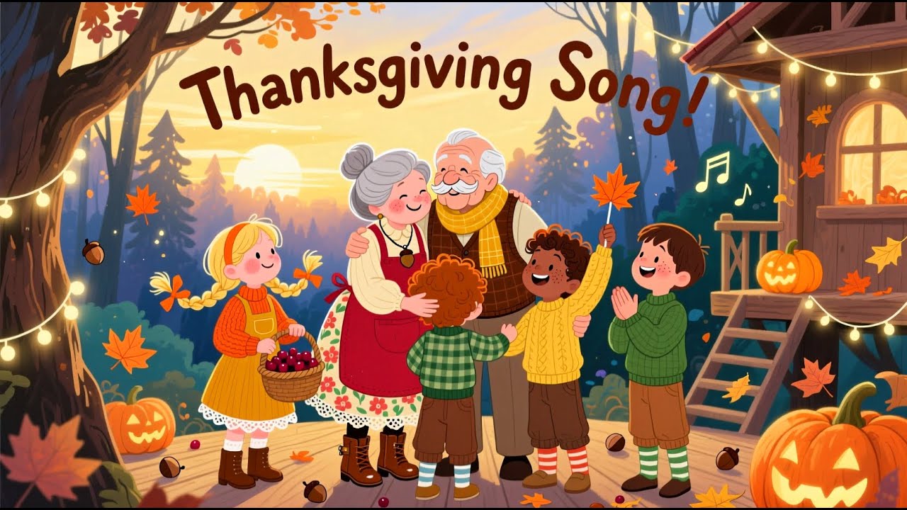 Thanksgiving Song | Nursery Rhymes And Kids Songs