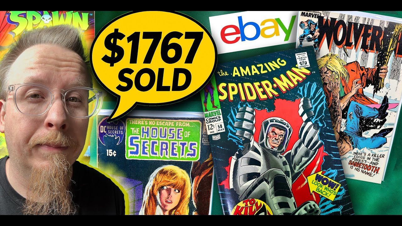 I Sold 52 Comic Books on Ebay for $1767