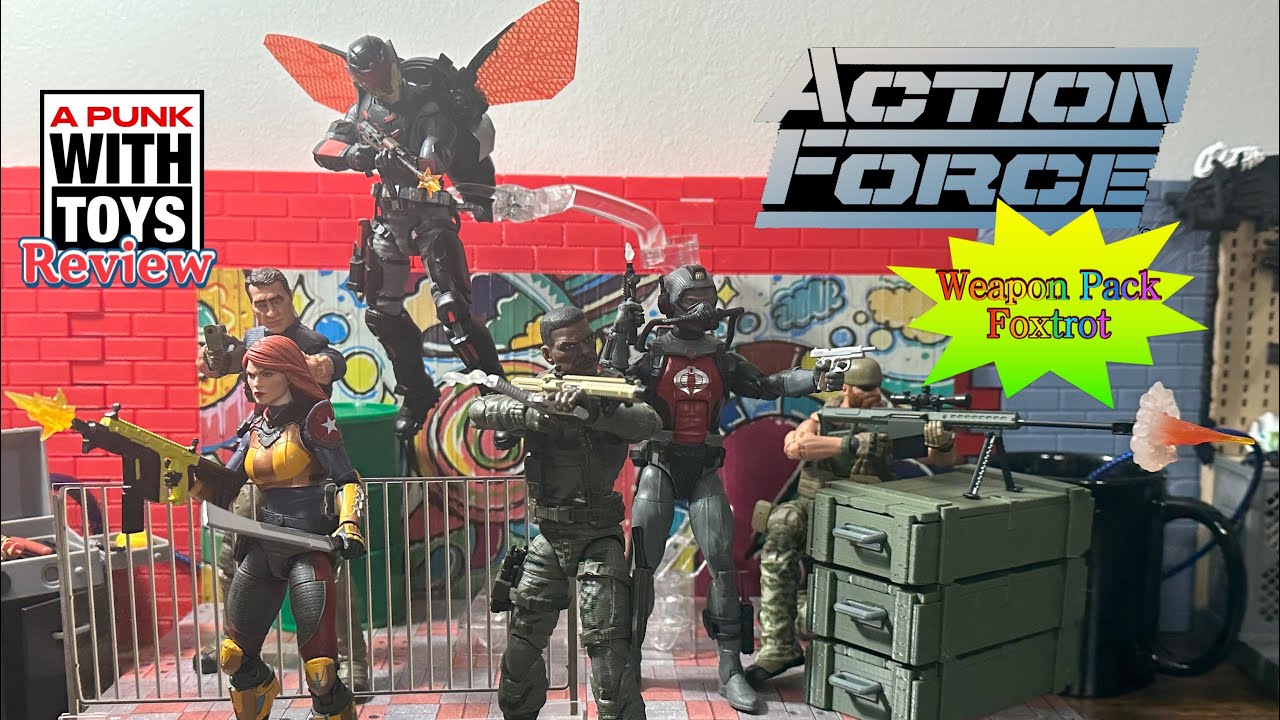 Valaverse Action Force Weapons Pack Foxtrot Review