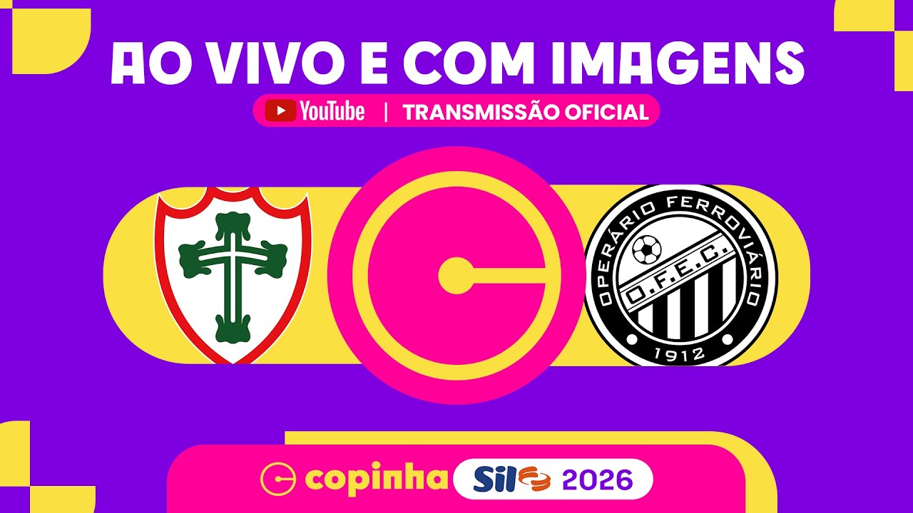 JOGOS COMPLETO: PORTUGUESA X OPERÁRIO (PR) | RODADA 3 | COPINHA SIL 2026