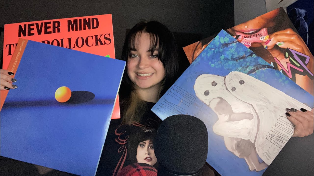 ASMR Record Store Roleplay | tapping, whispering, personal attention