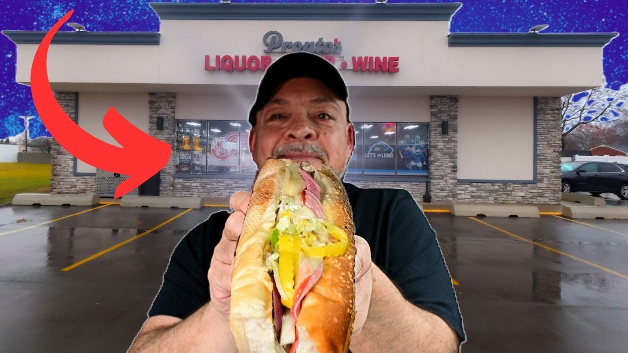 Did I Find Michigan's BEST Italian Sub In A Liquor Store? Pronto's
