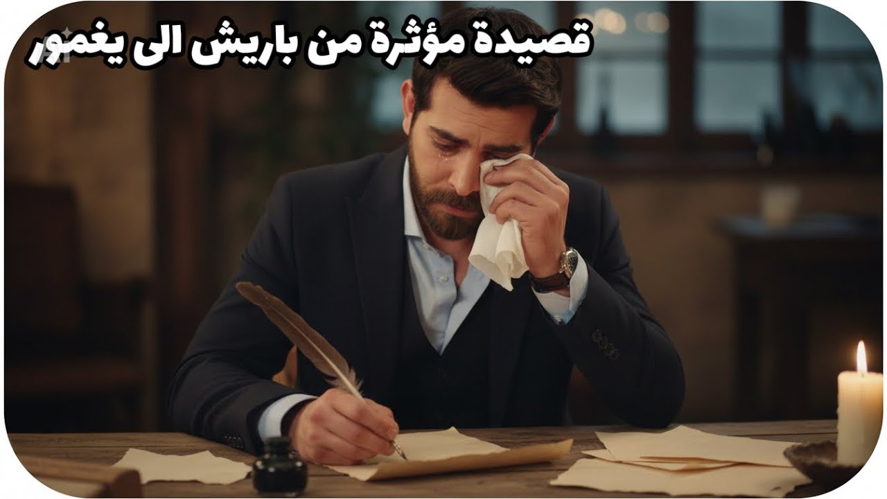 اعتراف رائع بالحب : قصيدة باريش باكتاش المؤثرة ليغمور يوكسيل تثير ضجة كبيرة على مواقع التواصل 💔😭