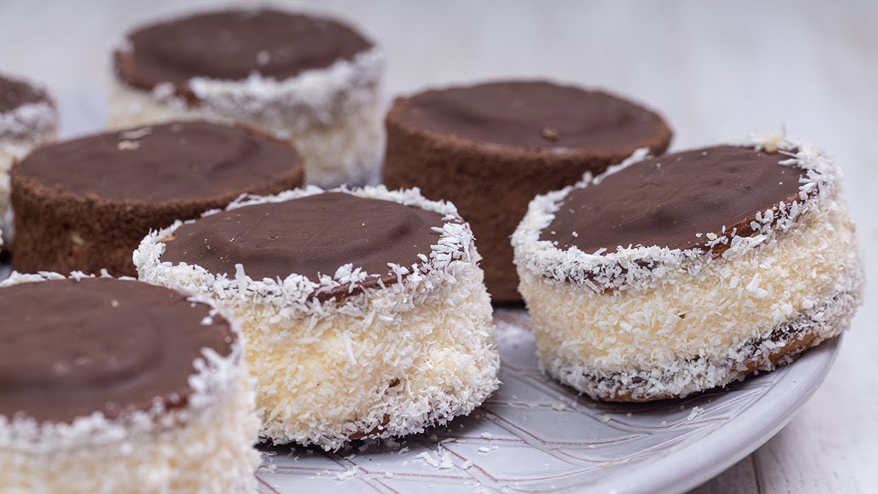 Ruske kape sa jafa keksom - Russian Caps Biscuit Recipe - Bebina kuhinja - Domaći video recept