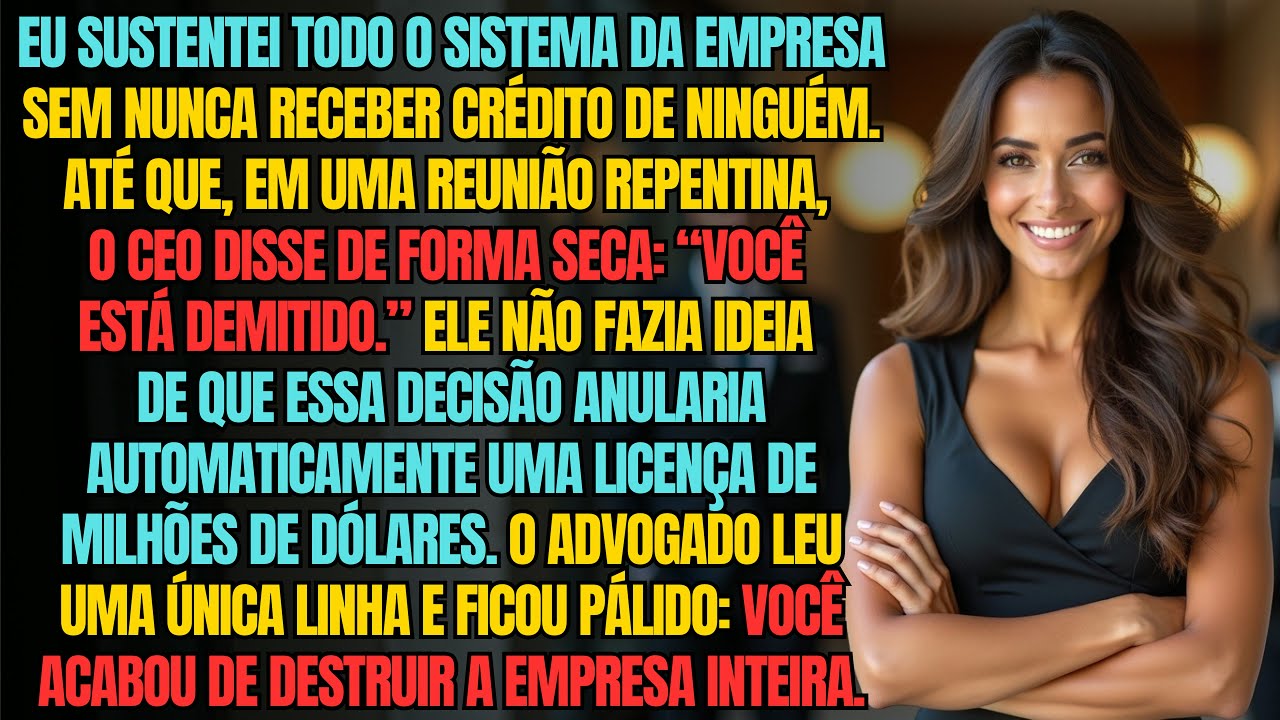 Meu Chefe Me Demitiu Por Causa Da Minha Startup Sem Imaginar O Que Estava Para Acontecer