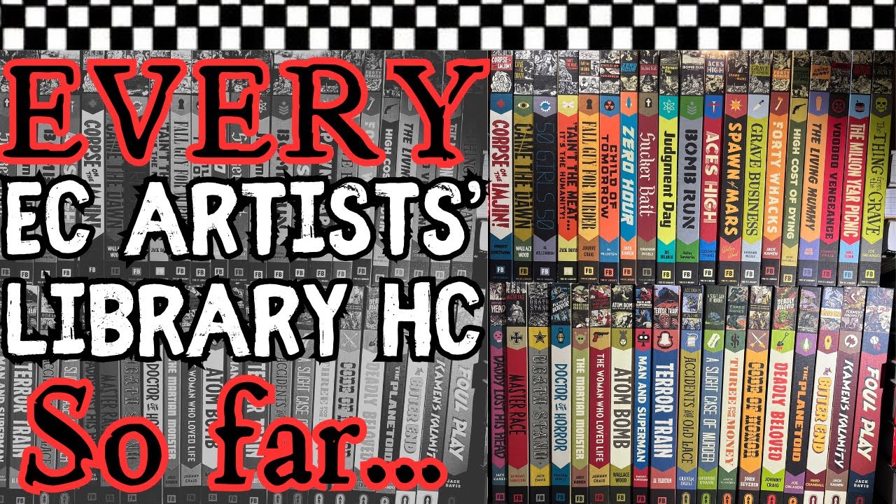 Все БИБЛИОТЕКА ХУДОЖНИКОВ КОМИКСОВ EC в твердом переплете от Fantagraphics НА ДАННЫЙ МОМЕНТ!