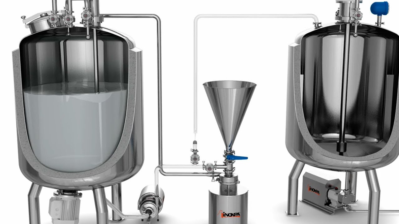 INOXPA SYRUP PRODUCTION PROCESS - PRODUCTION OF PHARMACEUTICAL SYRUPS