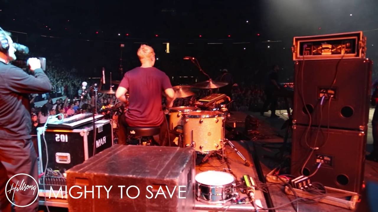 Mighty To Save by Hillsong - drum cam live 2016 (HD)