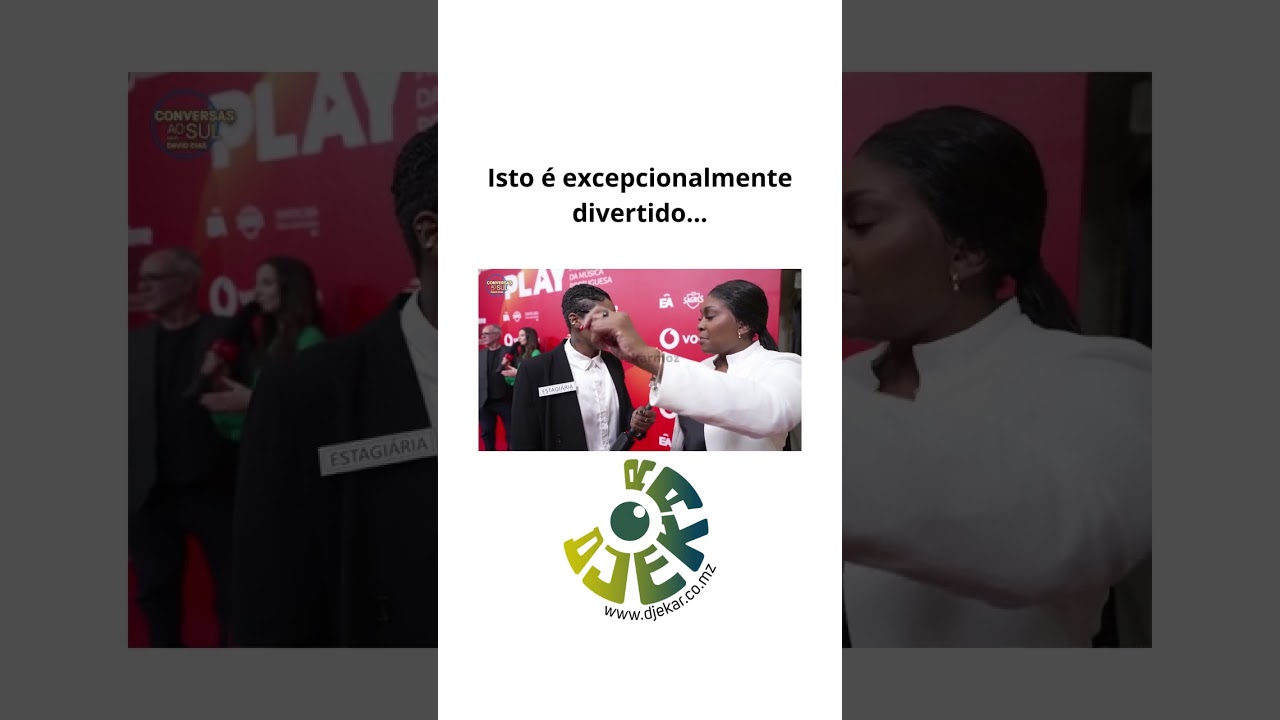 Adorei a brincadeira, Vaniny 🤩 #LizhaJames #NeymaAlfredo #VaninyAlves #ConversasAoSul #RPT&Aacute;frica