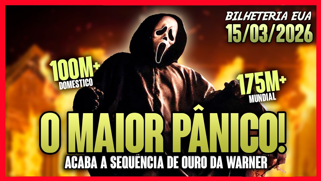 P&Acirc;NICO 7 QUEBRA RECORDE DA FRANQUIA! QUAL O MAIOR FILME DO OSCAR 2026? (BILHETERIA)