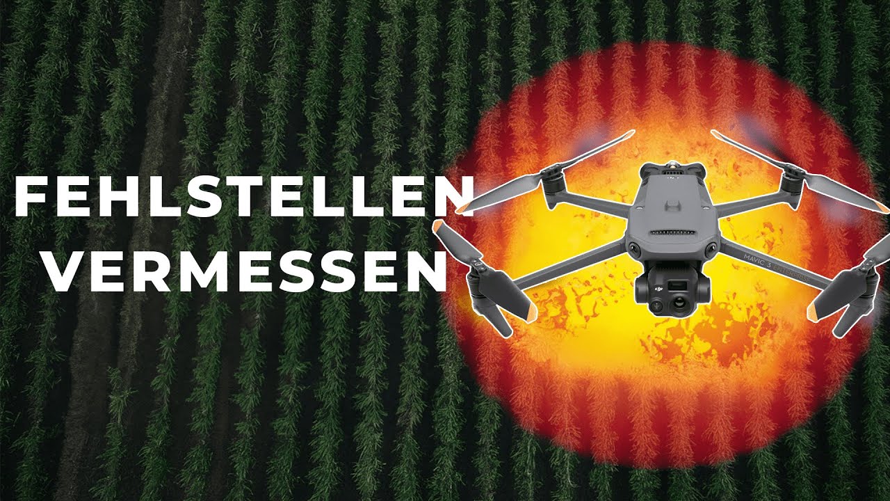 Fehlstellen mit einer Drohne vermessen? - So einfach funktionierts!