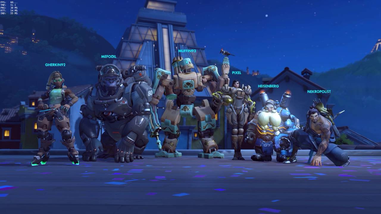 Overwatch: mobawatch mode [EPIC] [TITAN X SLI] [7K] [60FPS]