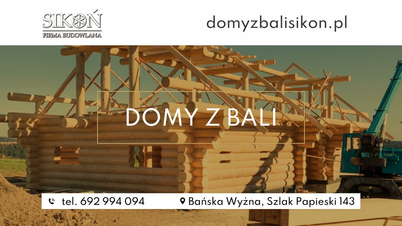 Domy w stylu g&oacute;ralskim Bańska Wyżna Sikoń