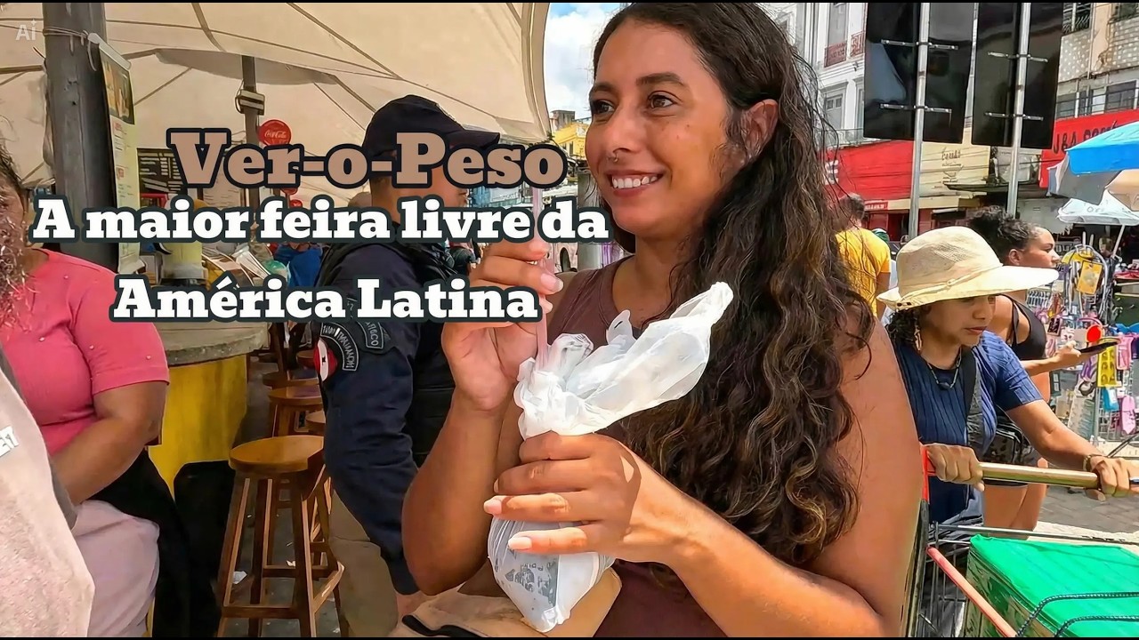 Ver o Peso - Como é a venda do Ouro Negro da Amazônia na maior feira livre da América Latina