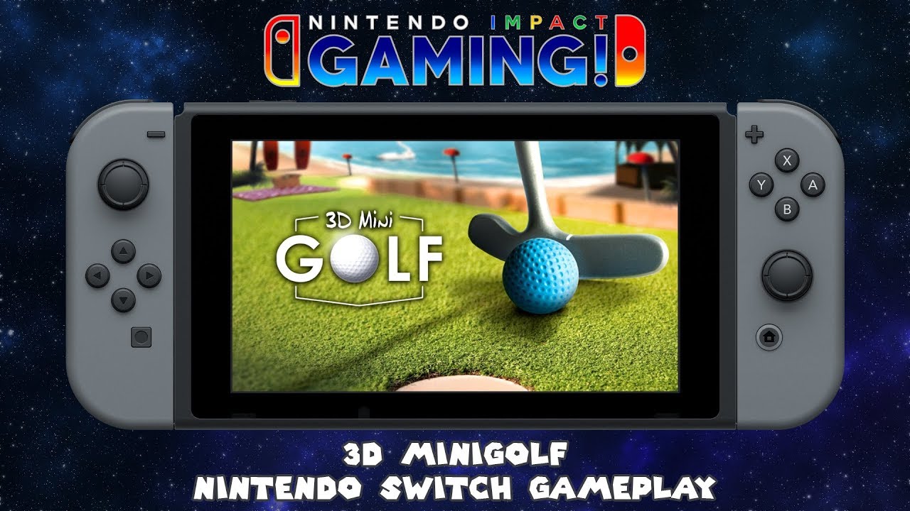3D MiniGolf | Геймплей на Nintendo Switch