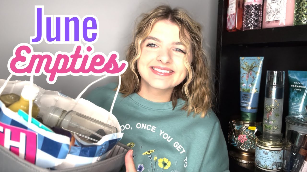 June Bath and Body Works and Hygiene Empties *so many empties*