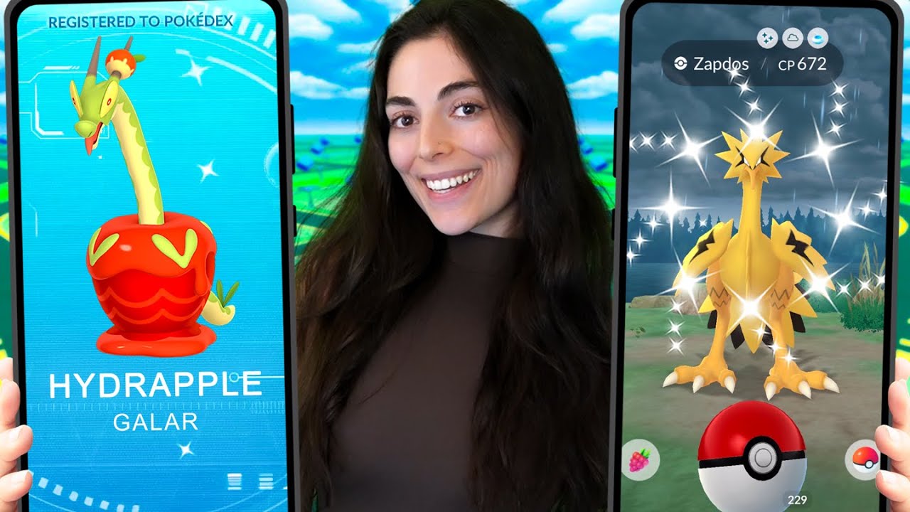 Я ПОЛУЧИЛ ЕЩЕ ОДНУ БЛЕСТЯЩУЮ ГАЛАРСКУЮ ПТИЦУ..(Pok&eacute;mon GO: Событие Праздника урожая!)