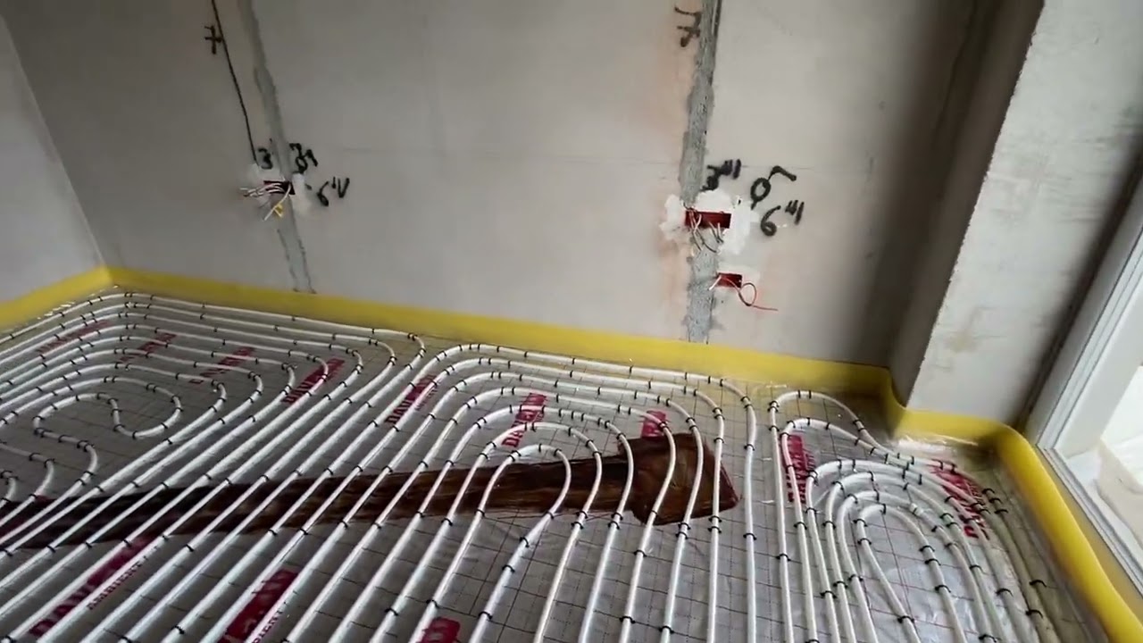 Instalatia electrica executata prin sapa NU influenteaza incalzirea prin pardoseala!
