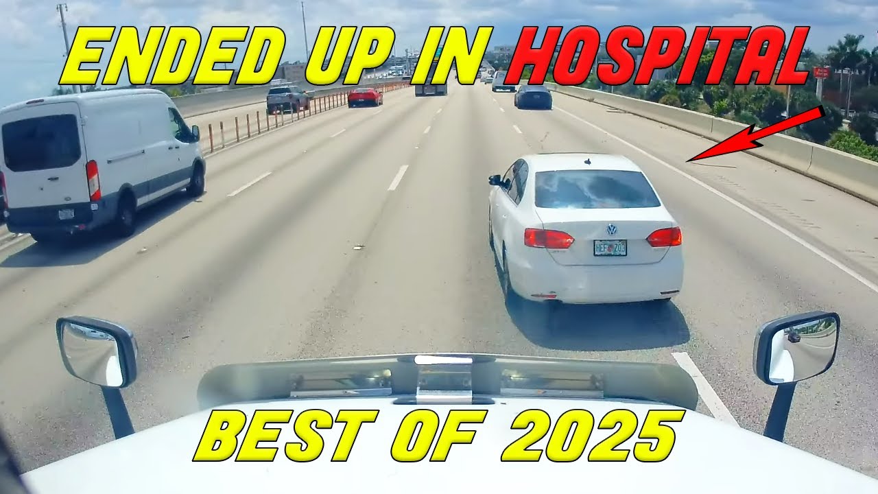 BEST OF SEMI-TRUCKS ROAD RAGE | Road Rage, Brake Checks, Karens | BEST OF THE YEAR