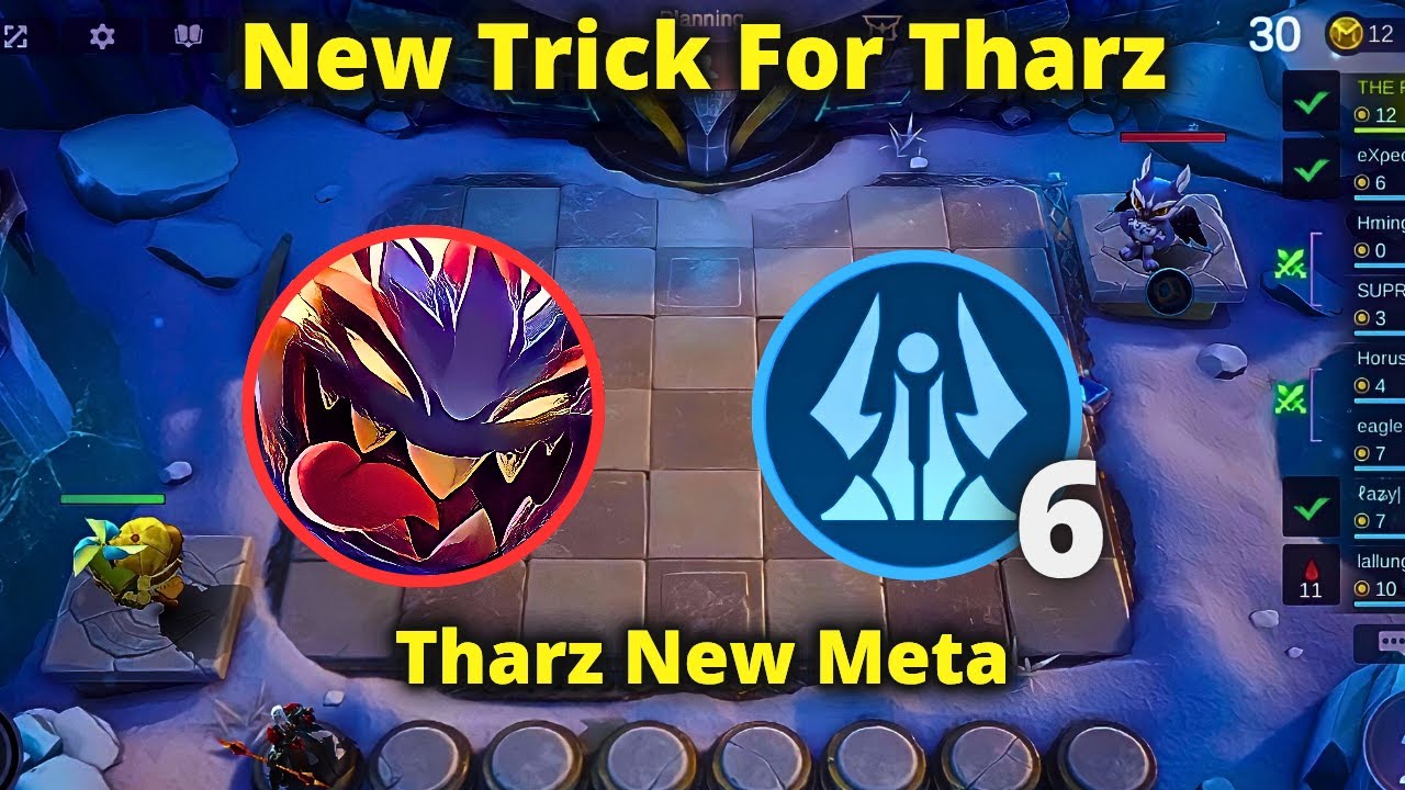 Tharz x Eruditio New Meta  Early 3 star Hero Trick | MLBB MAGIC CHESS GO BEST SYNERGY COMBO TERKUAT