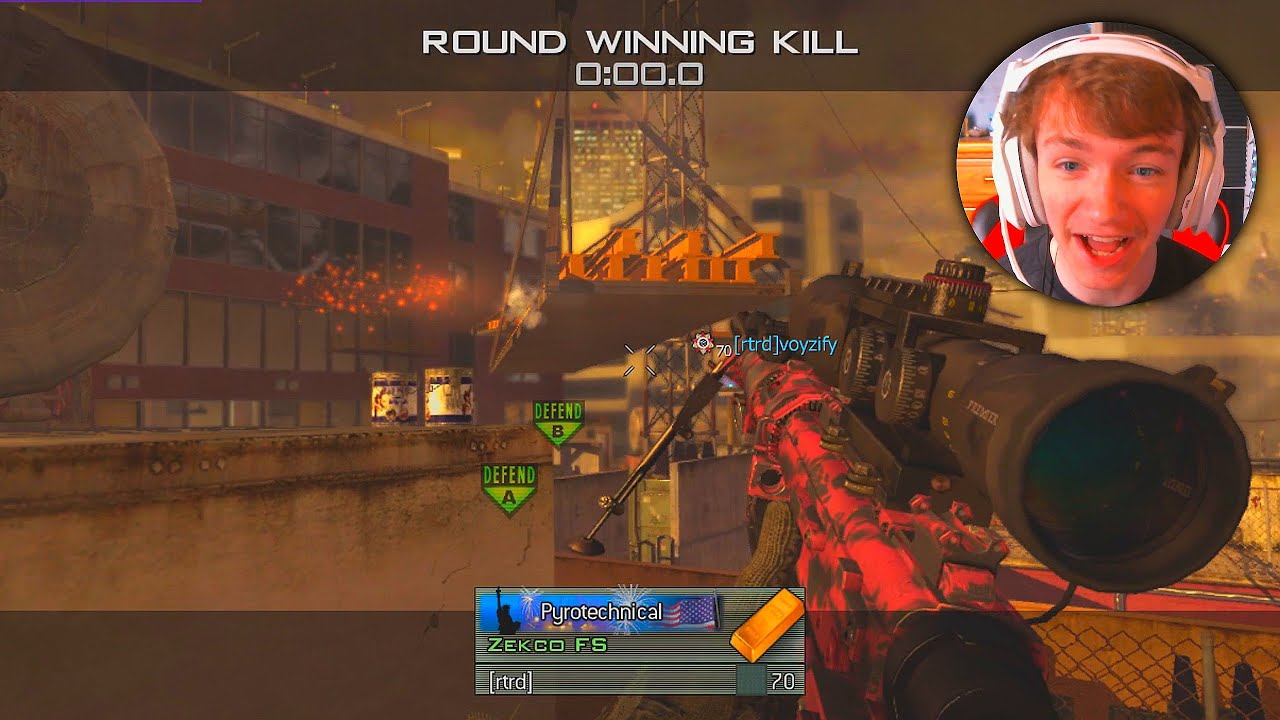 I HIT AN INSANE LADDERSTALL ON MW2!